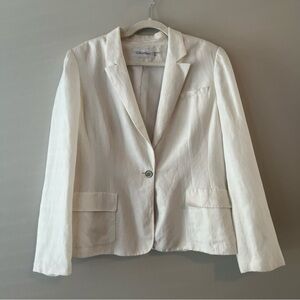 Calvin Klein Women's Cream Jacket